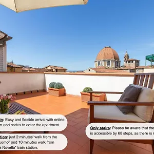  Apartment Damasco Penthouse With Terrace Near The Duomo